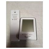 La Crosse Technology Wireless Indoor/Outdoor Temperature Monitor with Hi/Low Records, Humidity, 12/24 Hour Time - 330 Foot Transmission Range