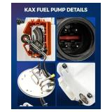 KAX FG0952 Electric Fuel Pump Module Assembly, Compatible with Ford F-250 F-350 F-450 F-550 Super Duty, 1999 2000 2001 2002 2003 2004, 5.4L 6.8L, Fit 3 Tubes, Replace# E2281M, SP2281M, P75037M, SP1253