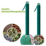 OnVisit 2PCS Long Size Manual Lymphatic Drainage Massage Hammer for Body, Back Massage Hammer Taichi,Wormwood Massage Hammer Sticks Muscle Relaxation 2PCS (Red/Green)