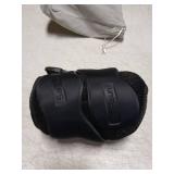 SARISUN Travel Pillows for Airplanes, Airplane Pillow with 3D Sleep Eye Mask, 360° Head Support, Stop Bobblehead Plane Travel Essentials, Adjustable Airplane Head Strap for Budget Airlines, Black