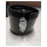 Seven Sparta Car Cup Holder Expander with Adjustable Base, Compatible with Hydro Flasks 32/40 Ounce, Compatible with Yeti Ramblers 20/26/30 Ounce, Other Bottles in 3.4"-3.8" (Black)