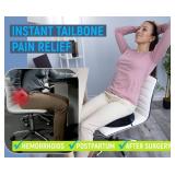 PT ENDORSED Donut Pillow for Tailbone Pain Relief, Hemorrhoid Pillow for Sitting, Donut Seat Cushion Post Surgery, Lifting Cushions for Postpartum Pregnancy, Coccyx, Bed Sore Cushion Butt Pillows