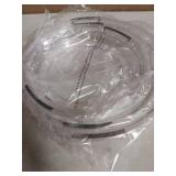 LAMU 3 Pack Lazy Susan Organizer Turntable for Cabinet, Pantry Organizers and Storage, Rotating Condiment Organizer for Kitchen, Table Top, Fridge, Countertop, Spice Organization, 9.25