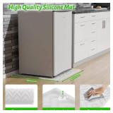 Mini Fridge Silicone Mat - 23.6"x23.6"x0.5" Non-Slip, Spill-Proof, Drip Prevention | Ideal for Refrigerators, Washing Machines, Dryers, Wine Coolers, and Dishwashers