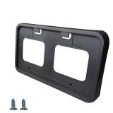 KYYET Front Bumper License Plate Frame Bracket Holder Compatible with 2011-2016 Ford F250 F350 F450 Super Duty Replace #BC3Z-17A385-AA