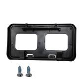 KYYET Front Bumper License Plate Frame Bracket Holder Compatible with 2011-2016 Ford F250 F350 F450 Super Duty Replace #BC3Z-17A385-AA