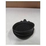 SINGARO Car Cup Holder Coaster, Silicone Cup Holder Insert, Universal Non-Slip Cup Holders, Car Accessories Interior for Women and Man Interior Sets 4 Pack Black