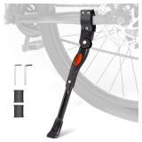 UHACKER Adjustable Bike Kickstand Aluminum Rear Side Bicycle Stand for Bike 22"-26"