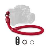 VOVMOEYA Rope Camera Wrist Strap,Camera Hand Strap Compatible with A6400 A6000 A7 IV,for Fujifilm X100V for Nikon Zf Z30 for Canon EOS R6 R7 R8 R10 Camera Wrist Straps for dslr - Red