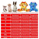 JpGdn 2PCS Dog Pajamas for XXL Sized Dog Pjs Clothes Puppy Onesies Outfits Pet Jammies Boy Girl Male Female Apparel Paw Bone Puppy Print XXL