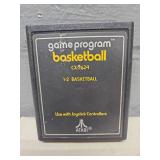 Atari 2600 Basketball Game Cartridge CX-2624