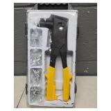 Professional Rivet Gun Set with Assorted Rivets
