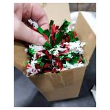 GlyinnHe 33FT Christmas Tinsel Garland Metallic Tinsel Twist Garland Glitter Foil Decoration for Christmas Tree Wedding Party