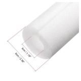 uxcell Foam Tube Pipe Insulation Freeze Protection Cover 3.28 Ft Length 1.18in ID 2.36in OD Pipe Insulation Kits White 1 Pack