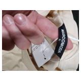 MASCOMODA Fall Lounge Sets for Women Crewneck Long Sleeve Tops Wide Leg Pants Casual 2 Piece Airport Travel Outfits Tracksuit(Beige,Large)