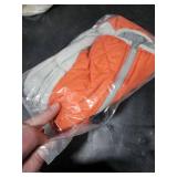 AOFITEE Dog Coat Warm Dog Puffer Jacket for Winter, Windproof Dogs Coat with Harness Built in, Reflective Turtleneck Dogs Winter Jacket Snowsuit, Full Body Fleece Coats for Small Medium Large Pet