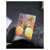 AHGXG 2026 Planner, Weekly and Monthly Planner for Women, Jan 2026 - Dec 2026, Medium Size (5.7 x 8.3), Calendar 2026, Hardcover with Monthly Tabs, Spiral-Bound, 100 GSM Thick Paper, Colourful Tree