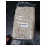 DEZENE Striped Throw Pillow Covers 24x24 Set of 2 Beige Textured Boucle Chic Morden Boho Accent Farmhouse Square Decorative Couch Pillow Covers for Home Decor Bed Sofa Living Room