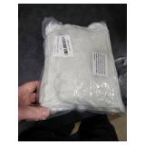 White Fur Table Runner 13.8 x 47.2 Inch Soft Luxury Faux Fur Christmas Table Runner Decoration (White, 35 x 120 cm)