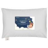 Toddler Pillow with Pillowcase - 13x18 My Little Dreamy Kids Travel Bed Pillows for Sleeping, Organic Cotton Small Pillowcase, Soft & Breathable, Machine Washable, Toddlers 2-5 years old (French Gray)