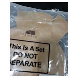 120 Pieces Precut Circle Cake Pan Liners Round Parchment Paper Non-stick Parchment Paper with Lift Tabs for Baking (Brown)