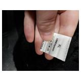 Cakulo Womens Off Shoulder Sweater Top Fall Outfits Fashion 2025 Oversized Knit Batwing Long Sleeve Crochet Sweaters Black XL