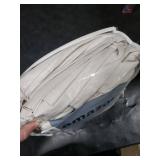 Closet Curtain for Open Closet 78 Inch Long,Linen Blackout Pleated Faux Accordion Door for Interior Indoor Doorway Closet Doors,2 Panel Set 52x78 in Length,Cream Ivory Off White