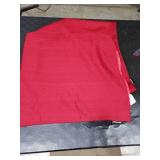 Booque Valley Throw Pillow Covers, Pack of 2 Super Soft Elegant Modern Embossed Patterned Red Cushion Covers Decorative Stretchy Pillow Cases for Sofa Bed Car Chair, 20 x 20 inch(Red)