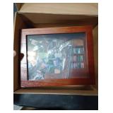 BBVCX Anxiety Bookshelf | Get rid of Your Anxiety,Home & Office Decor for Book Lovers,Miniature Book Matchbox Display Cabinet, Creative Ornaments, Stress-Relieving Gifts for Family and Friends