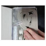 AJAZZ 100% Blackout Door Curtain Accordion Door Closet Curtain Invisible Applicable Bedroom Room Living Room Doorway (1 Pack, 54 W x 78 L, Cream White+Rod)