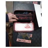 Orzly Accessories Bundle Compatible for use with Nintendo Switch Lite - Protective Case & Screen Protector, USB Cable, Games Holder, Grip Case, Headphones, Thumb-Grip Pack & More (Coral)