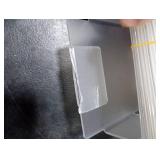 Acrylic Napkin Coaster,DIY Clear Acrylic Coasters with Insert for Cocktail Napkins for Festival,Party,Home,Bar Decor (6pcs Coasters+ 1pcs Holder)