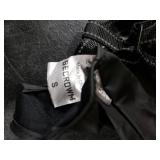 BECROWM Waterproof Dog Boots for Small/Medium Dogs -Dog Paw Protectors Dog Suspender Boots Anti-Slip Pet Shoes for Outdoor Walking, Reflective Stay-On,Dirt-Proof Comfortable Booties (Black, Small)