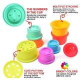 Cosaway Baby Stacking Nesting Cups Toys, Baby Toys 6 to 12 Months, Montessori Toys for Toddler Gifts 1 Year Old (617-97)