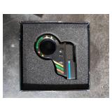 3D Fidget Gun Slider Toy, EDC Fidget Ring Pad, Hand Roller for Kids 8-12, Fidgets Spinner Pistol Adults Desk Clicker Toy for Focus Fidgeting, Sensory Play, Finger Workout Gadget (Plastic)