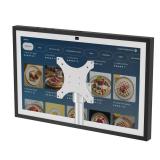 Letlar Wall Mount for Show 15/21, Adjustable Tilt & Swivel Mount, Heavy Duty Aluminum Bracket, Easy Installation, Cable Management, Suitable for Show 15(1st, 2nd) & 21 (Silver)