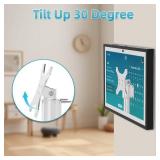 Letlar Wall Mount for Show 15/21, Adjustable Tilt & Swivel Mount, Heavy Duty Aluminum Bracket, Easy Installation, Cable Management, Suitable for Show 15(1st, 2nd) & 21 (Silver)