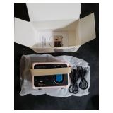 Baolira Retro Bluetooth Speaker, Portable Wireless Speaker with Crystal Clear Stereo Sound Rich Bass, Best Birthday Gifts Ideas for Women Teenage (Pink)