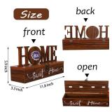 JIALEIXI Interchangeable Home Sweet Home Sign, Wooden Seasonal Tabletop Plaque Decorations, for All Seasonal Desktop House Living Room Indoor Decor. DAMAGED SEE PHOTO**