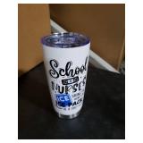 Grawmise School Nurse Gift, School Nurse Appreciation Gifts, Back to SchoolGifts for SchoolsNurse, 20oz Stainless Steel Tumbler, Nurses Week Giftsidea for SchoolNurse