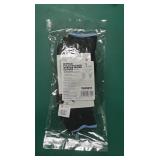 Waterproof Gloves for Men and Women, Freezer Gloves with Grip, Double Nitrile Dipped for Extreme Oil Repellent, for Construction, Mechanics, Mining, Plumbing, Black, Small