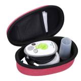 Aproca Hard Storage Travel Case Compatible with Steamfast SF-717 Mini Travel Steam Iron (Red-New Version)
