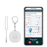 5-in-1 Smart Personal Safety Alarm for Women Self Defense, Notify Emergency Contact by Email/SMS/Phone Call, 130dB Sound, GPS Location and Audio Record, Bluetooth Key Finder, Phone Anti-Lost