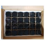 GPOVVIMX Bulk Pcs Glass Spice Jars with 408 Labels, 4oz Empty Seasoning Bottles Square Containers with Black Metal Caps - Shaker Lids, Funnel, Brush and Marker Included