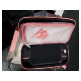 Orzly Accessories Bundle Compatible for use with Nintendo Switch Lite - Protective Case & Screen Protector, USB Cable, Games Holder, Grip Case, Headphones, Thumb-Grip Pack & More (Coral)