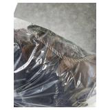 36 Pcs 20 Inches Christmas Garland Ties with Large Velvet Bows Decorative Reusable Twist Tie Bows for Banister Christmas Indoor Outdoor Holiday Wreath Decorations(Black)