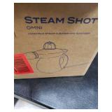 BISSELL Steam Shot Omni Pressurized Handheld Multi-Surface Natural Portable Steam Cleaner with 7 tools for tile, grout, windows, bathrooms, kitchen, auto