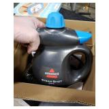 BISSELL Steam Shot Omni Pressurized Handheld Multi-Surface Natural Portable Steam Cleaner with 7 tools for tile, grout, windows, bathrooms, kitchen, auto