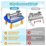 Kikidex Toddlers Toys Age 1-3, Magnetic Drawing Board, Toddler Girl Toys for 1-2 Year Old, Doodle Board Pad Learning and Educational Toys for 1 2 3 Year Old Baby Kids Birthday Gift (Dark Blue)