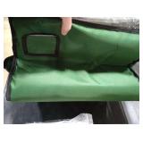 Heated Cat House for Outside, Waterproof Awning & Escape Door Heated Cat Houses for Indoor/Outdoor Cats in Winter, Elevated & Insulated Outdoor Cat Shelter for Feral Cat(Green, 16.5x12.6x12.6)